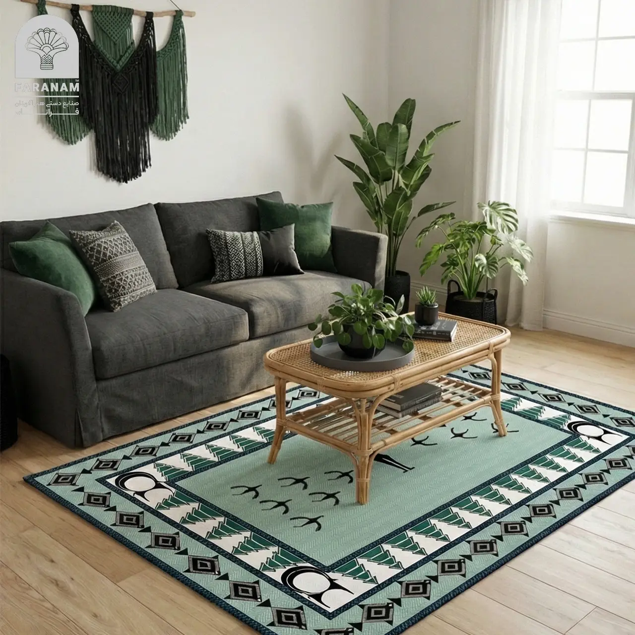 زیلو قلمکار طبیعت - Image 5